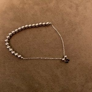 Sterling Silver Adjustable Bolo Bracelet